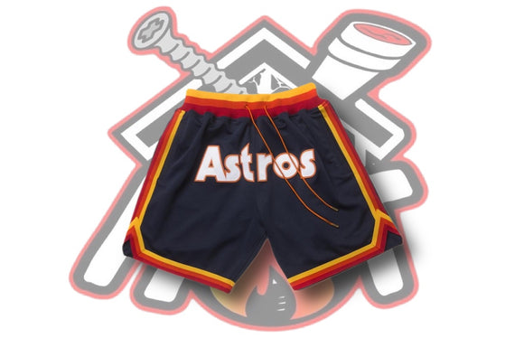 Astros Baseball Shorts